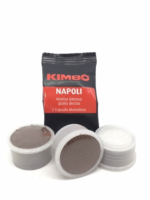 Capsule Kimbo Espresso Napoletano Compatibili Lavazza Espresso Point