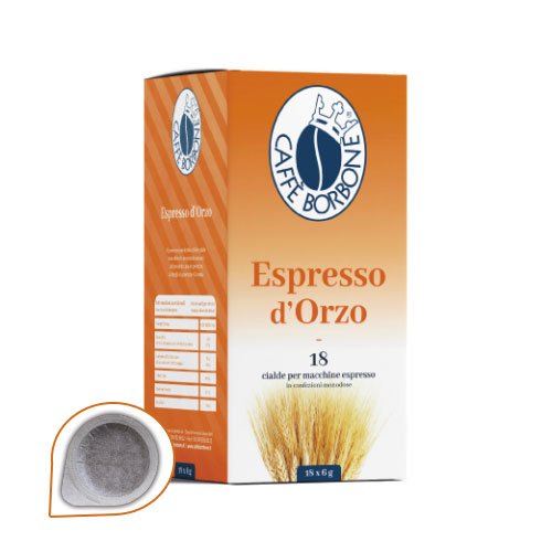 Absolute Mediate Bluebell Cialde Borbone Orzo Caffè ESE in Carta Filtro