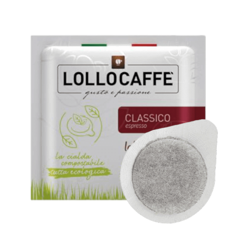 400 Cialde Caffè Lollo Classico in Carta Filtro ESE