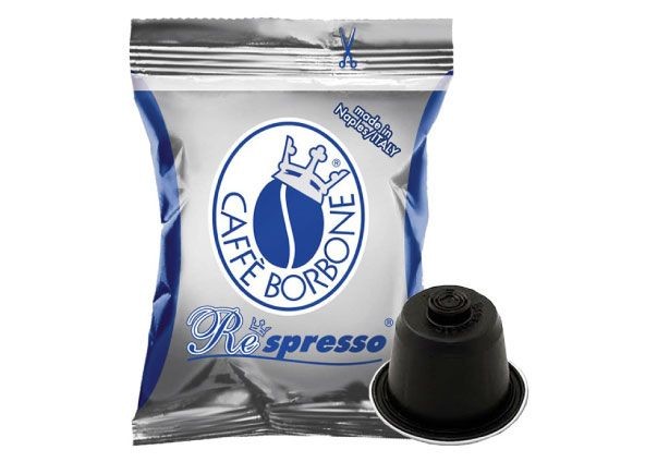 400 Capsule Borbone Blu Respresso Compatibili Nespresso