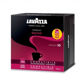 Capsule Lavazza Compatibili Nespresso Espresso Deciso
