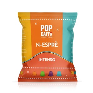 Capsule POP Caffè Compatibili Nespresso N-Espre Intenso .1